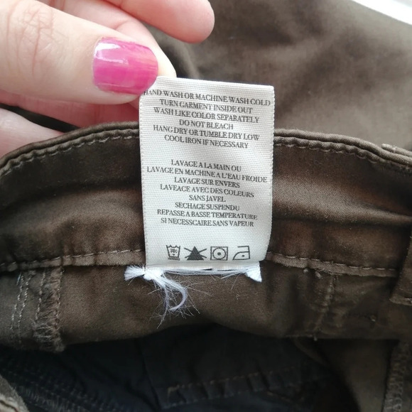 Vince Utility Skinny Ankle Pants with Zipper Ankles Brown Moto 27 (4) - Picture 15 of 16